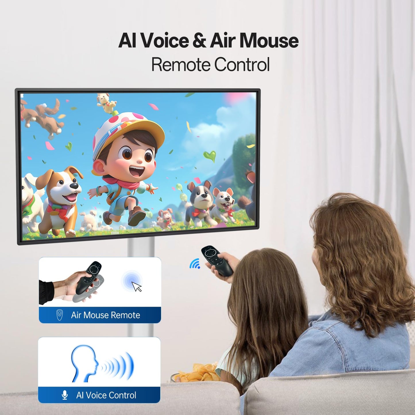 JAV Smart Board 49 Inch, Interactive Whiteboard with EDLA Certified for Office and Classroom, Digital Whiteboard Rotating Touchscreen Android 14 8+128GB (Board Only)