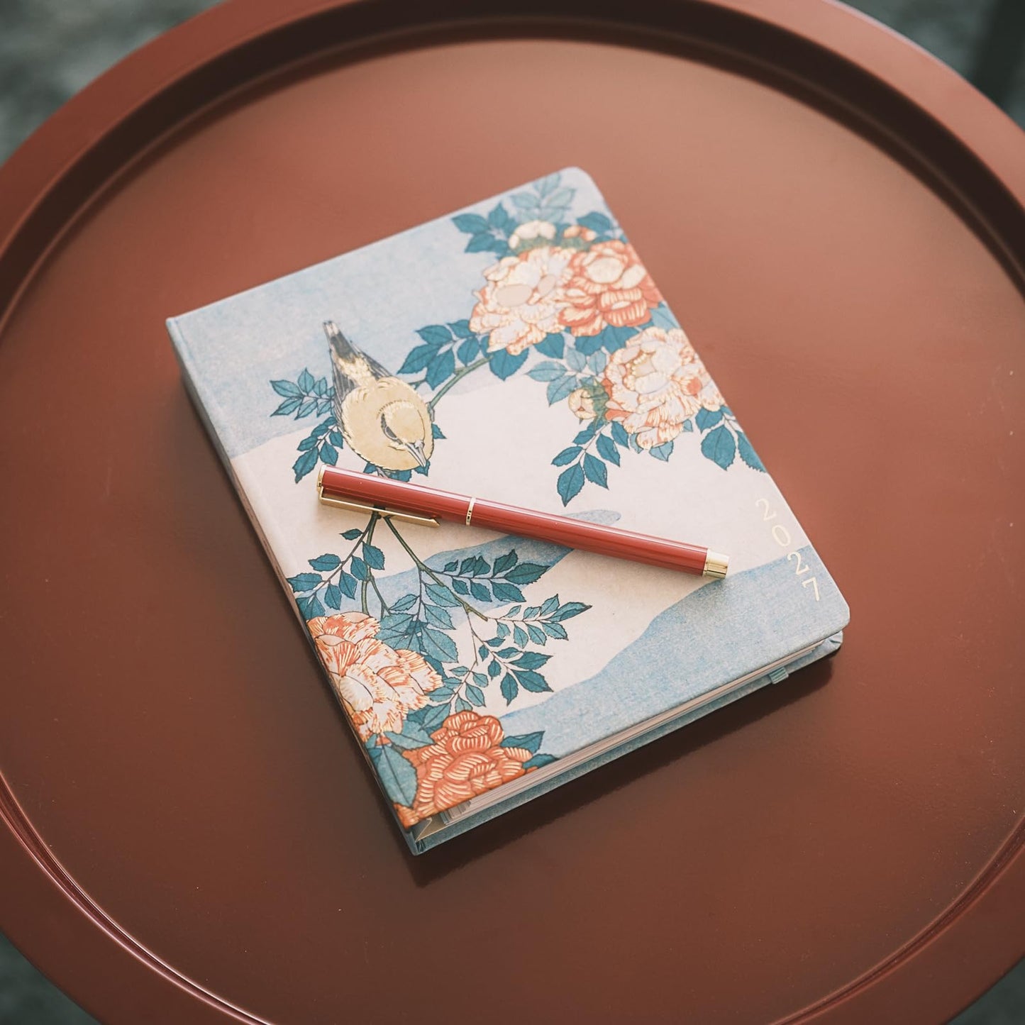 KOKONOTE Planner 2026-2027 Hokusai - Planner for Women 17 Month (Aug 26/ Dec 27) | Weekly & Monthly Academic Planner 2026-2027 | 6.4" x 7.9" | Hardcover Agenda 2026 | Thick paper 120 g/m²