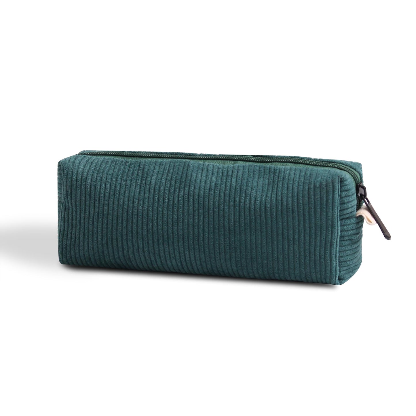 OZAOZ Cute Pencil Case Aesthetic Student Pencil Pouch Coin Pen Pouch Cosmetic Bag Office Stationery Organizer For Kids Teen School (Dark green)