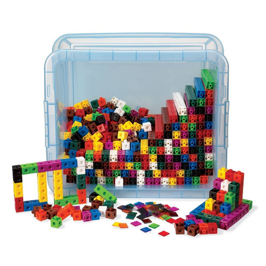hand2mind Snap Cubes, Math Linking Cubes, Plastic Cubes, Snap Blocks, Color Sorting, Connecting Cubes, Math Manipulatives, Counting Cubes for Kids Math, Math Cubes, Math Counters (Set of 2000)