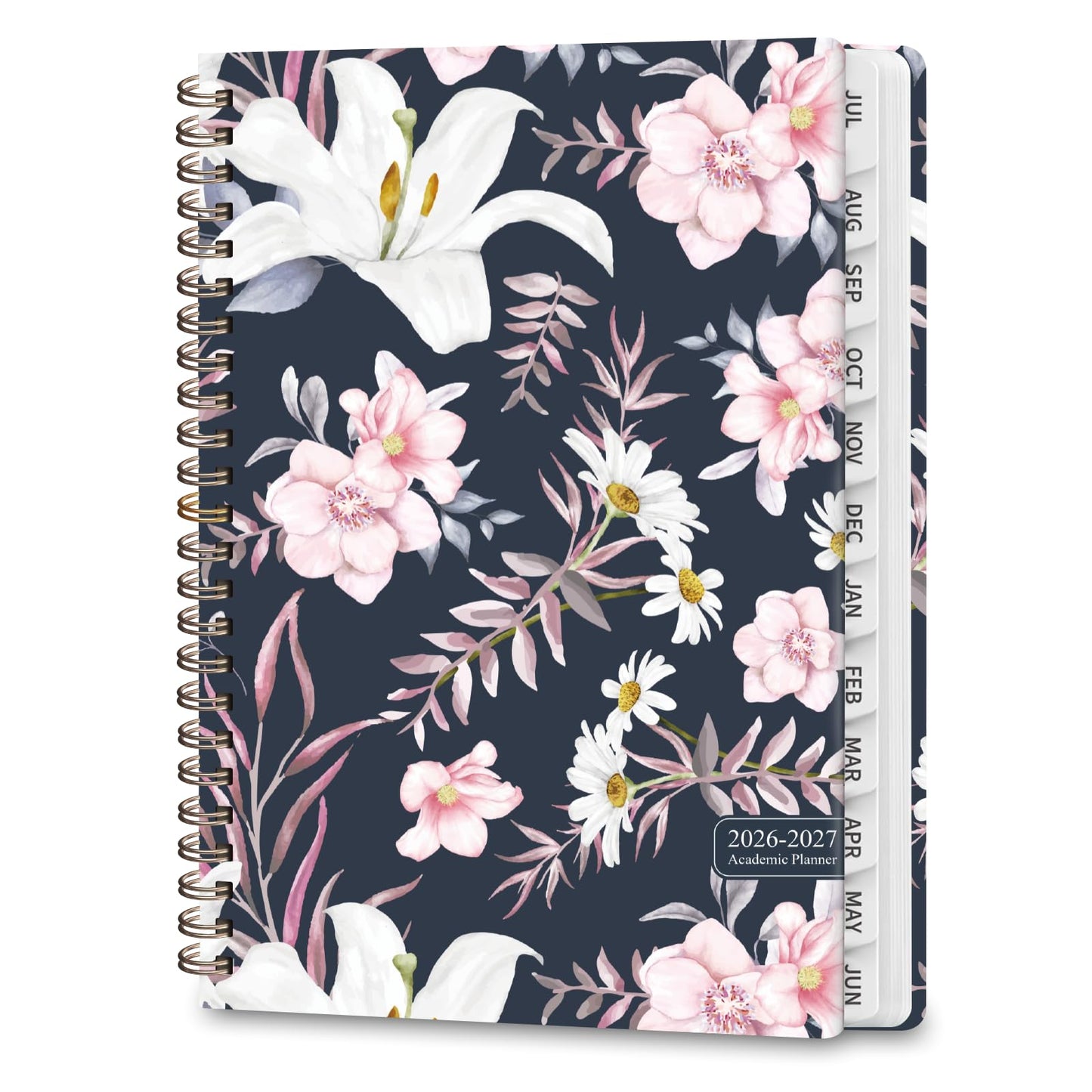 Planner 2026-2027, Weekly and Monthly Academic Planner, July 2026 - June 2027, Hardcover Calendar Agenda Book for School Year Planning, School Supplies for Teacher and Student, A5(6.3'' x 8.5'')