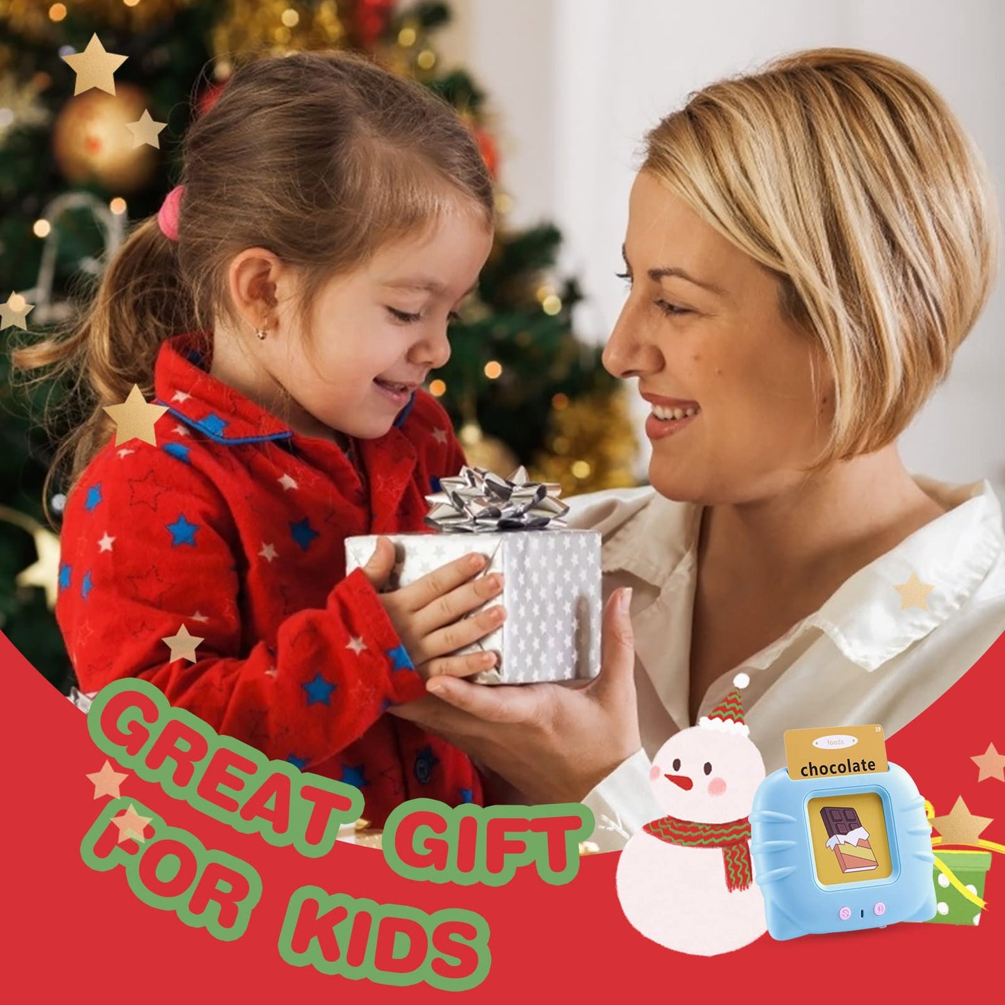 TimingSXD Chinese & English Bilingual Talking Flash Cards for Toddler/Beginning - Learning Educational Toy to Learn Chinese/English,Talking Flash Cards for Ages 2+
