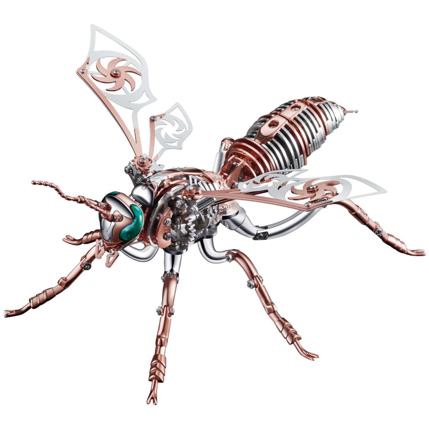 3D Metal Wasp Puzzles for Adults Model Kits Mechanical Building Blocks Difficult DIY Assembly for Men