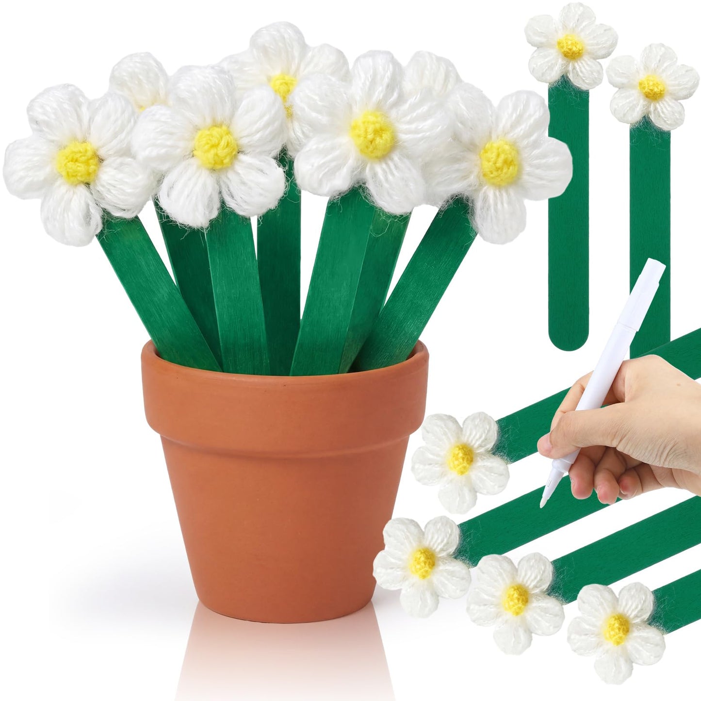 Chunful 72 Flip Name Sticks with Storage Pot Talking Flip Name Stick Counting for Classroom Back to School Management Teacher Essential Student Grouping Tally Educational and Learning Supply(Elegant)