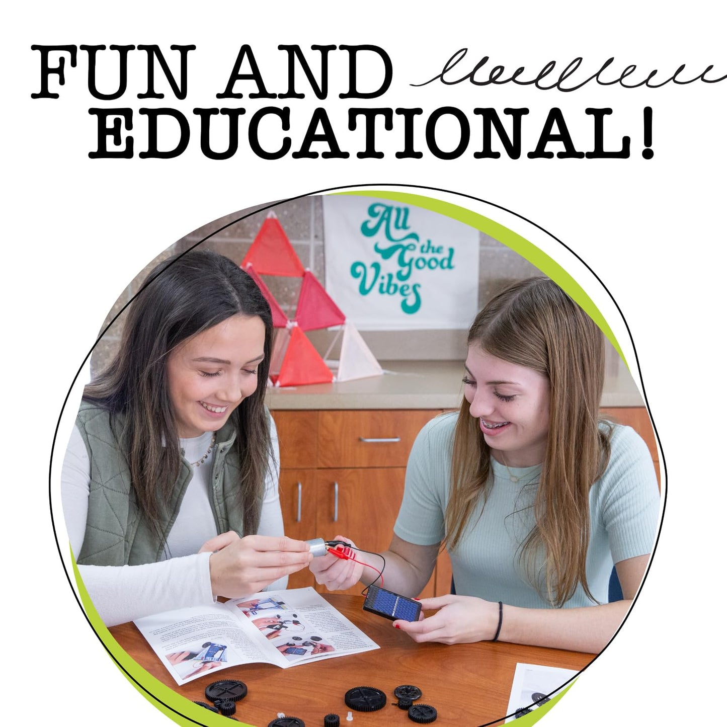 Pitsco Education STEM Innovator Pack, 4-in-1 Kits for Kids Ages 15 and up, DIY Projects, Educational Construction