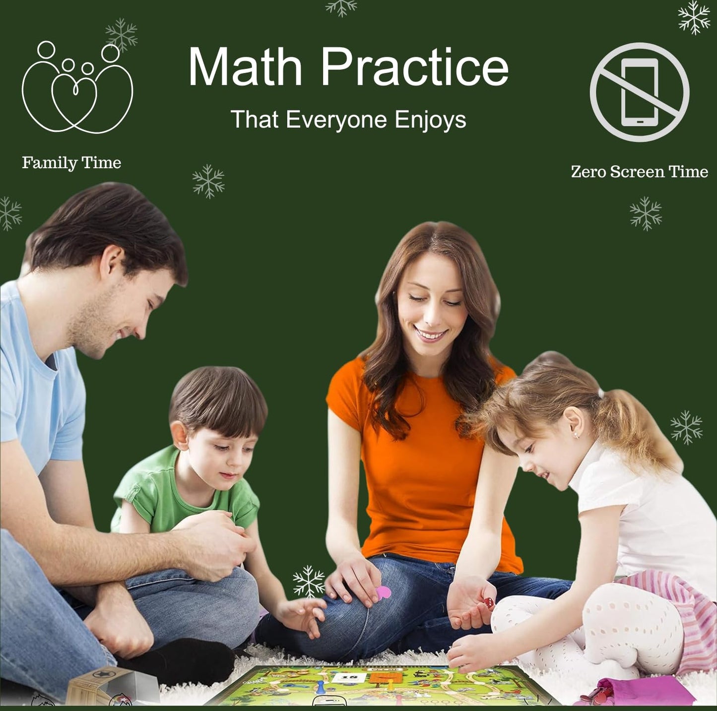 Logic Roots Multiplication and Division Game - Fun Math Board Game, Easy Start STEM Toy, Educational Gift for Kids (Girls & Boys), Homeschoolers, Grade 1 and Up (Pet Me)