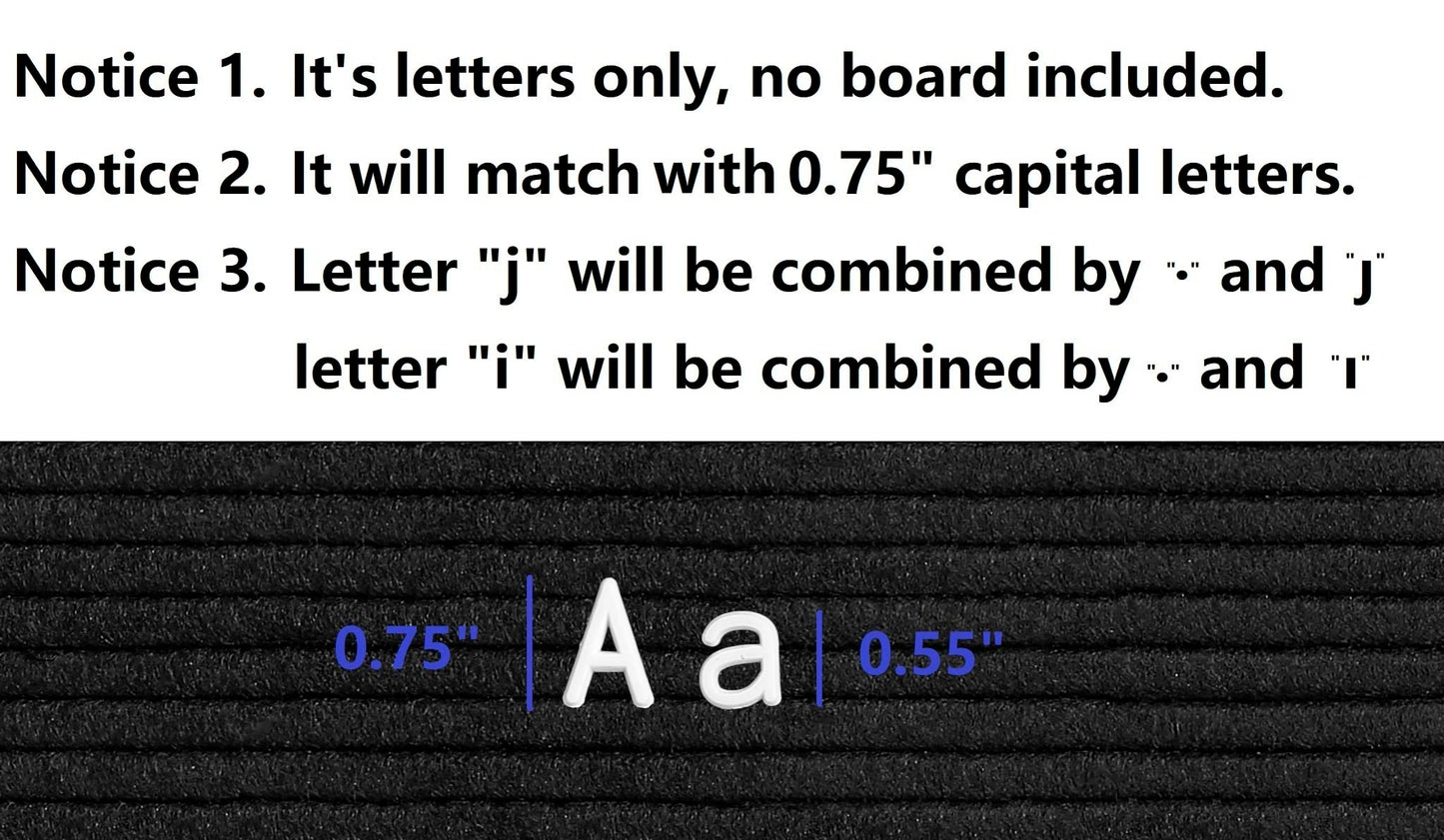 G GAMIT Letters Set - Pre-Cut 390pcs Lowercase Letters Only (No Board Included)