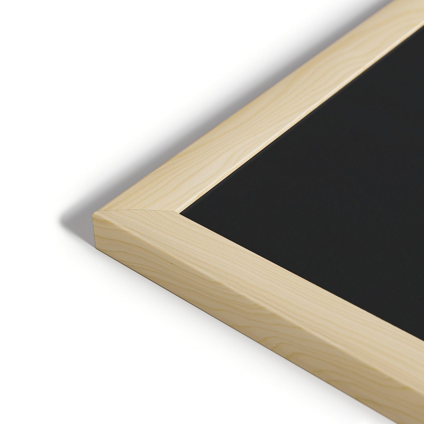 U Brands Chalkboard, 18" x 24" Inches, Light Birch Wood Frame (310U00-01)