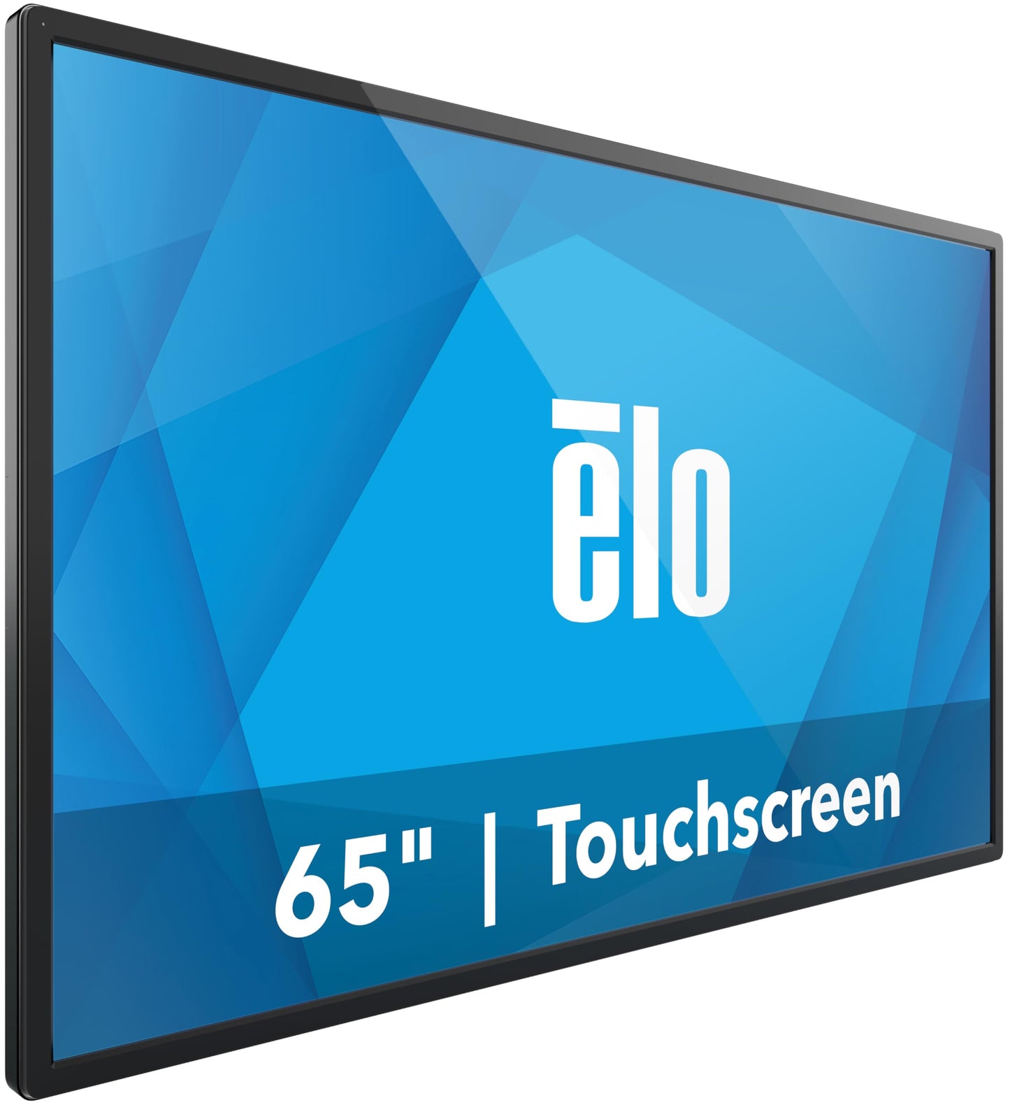 Elo 6554L - 65" 4K Touchscreen Signage - Infrared (IR) Anti-Glare, 20 Touch, 3840 x 2160, Black