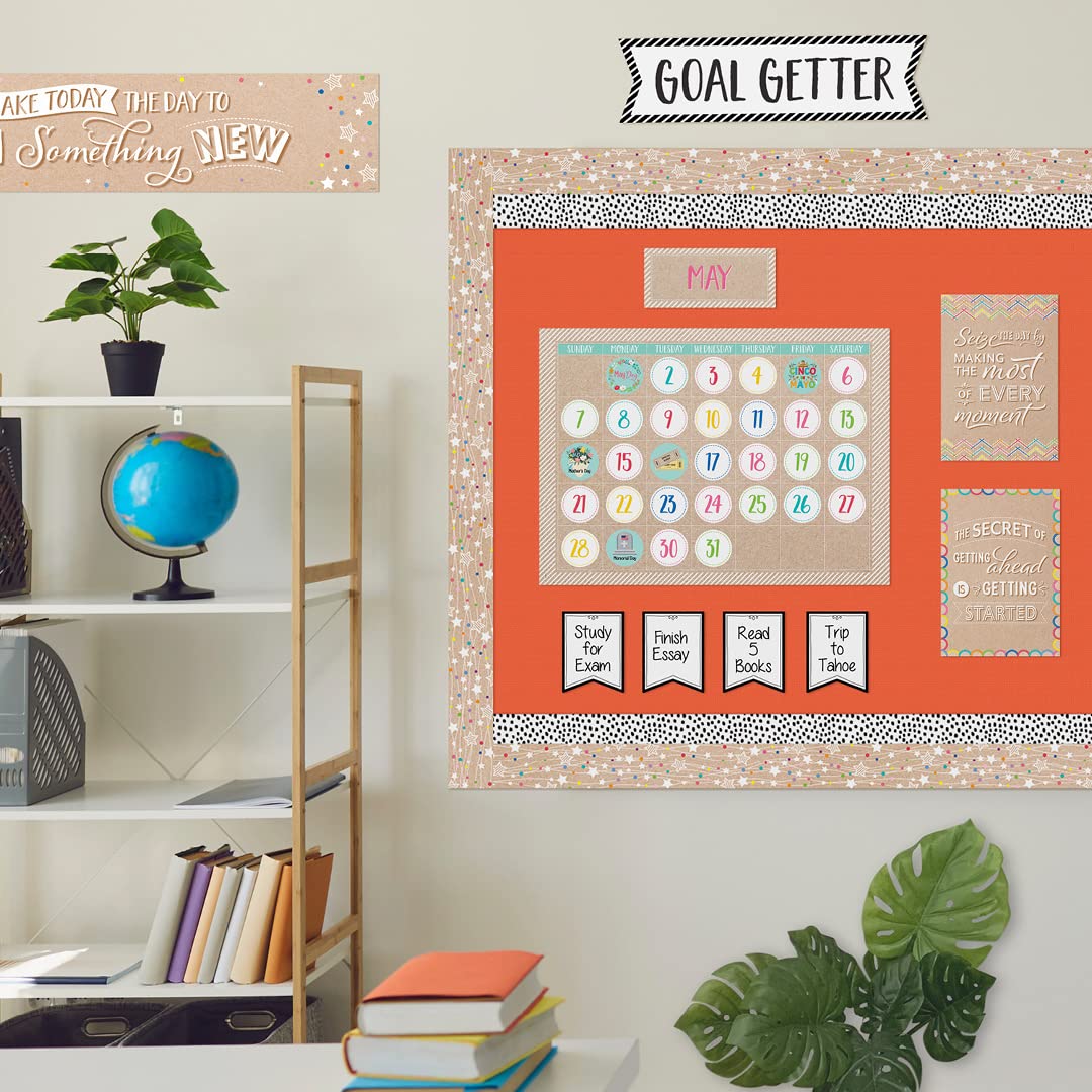 CTP Krafty Pop Calendar Set Bulletin Board (Creative Teaching Press 10874)