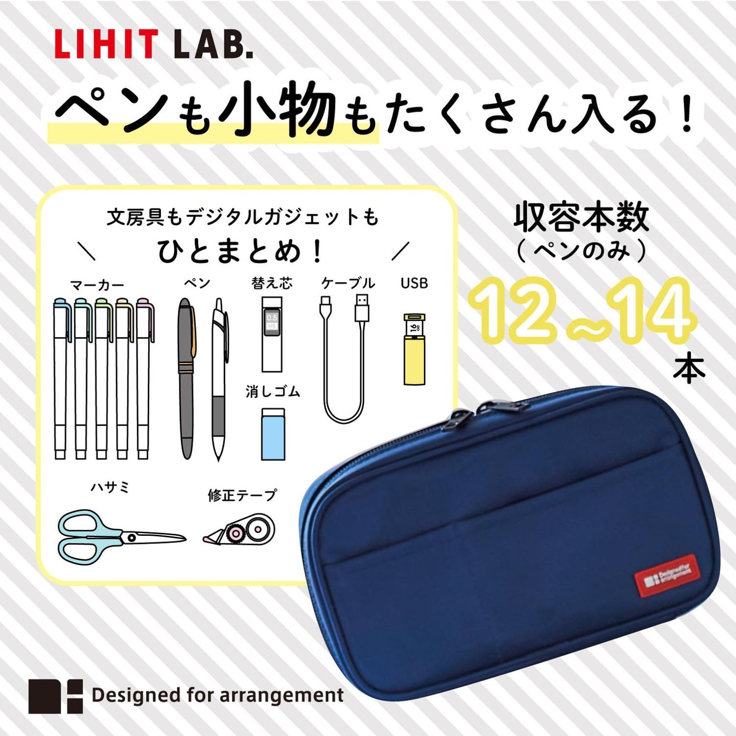 LIHIT LAB Large Capacity Zipper Pencil Case For School Office College, Big Capacity 4 Compartments Pencil Bag Holder Adults Teen Boys Girls, Travel Cosmetics Storage, Maroon Camo (A7551-133)