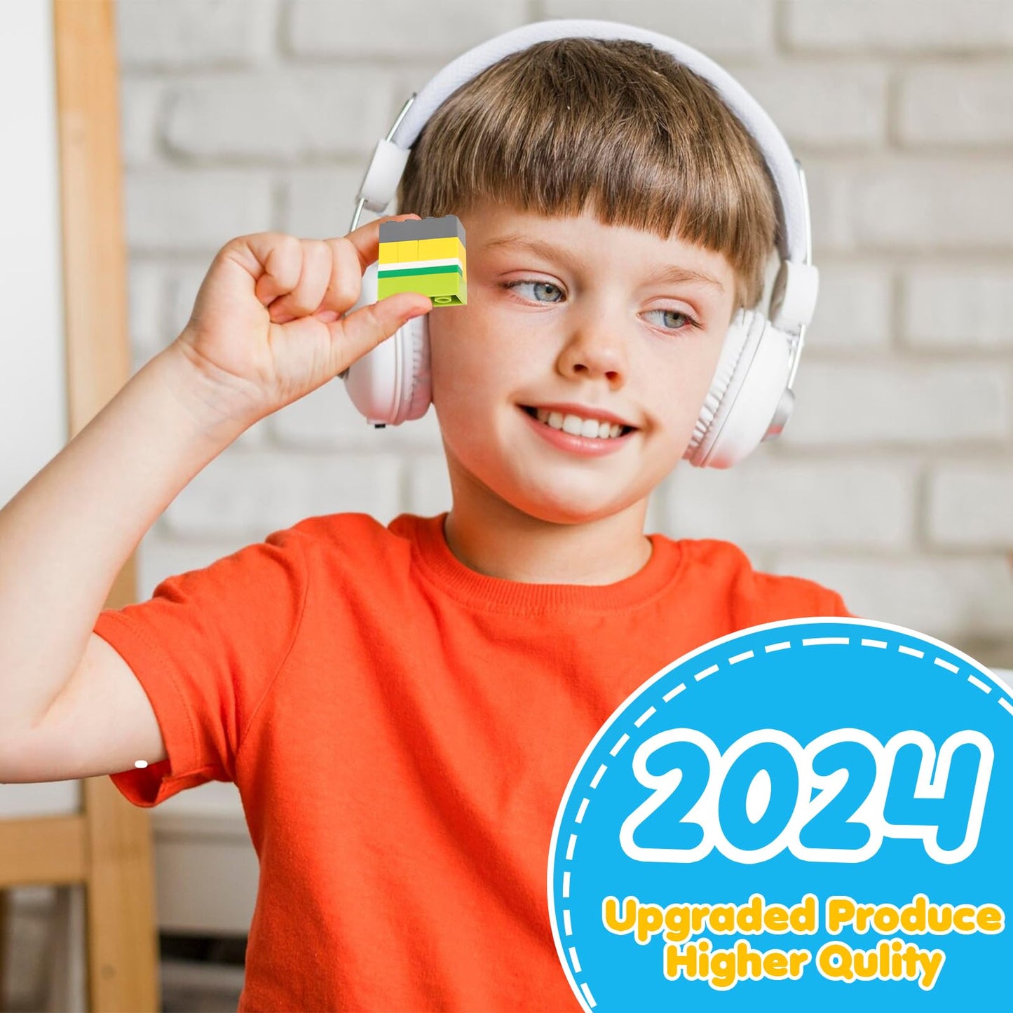 ekuzi 1200 Creative Building Blocks Set Compatible with Major Brands Classic, Includes Dual-Sided and Single-Sided Baseplates, Variety of Accessories to Spark Imagination (boy)