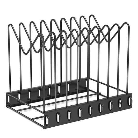 TOPCJ File Organizer for Desk,Clipboard Stand,Wire Caddy,Chopping Board Organizer,File Folder Holder/Rack,File Sorter,Desktop Record Holder,8 Sections Storage,Anti-Scratch/Rusty,Stable,Adjustable