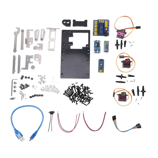 DIY Drawing Robot Kit with Mechanical Arm - Educational Pen Plotter Writing Robot for Classroom Learning & Kids Creative DIY Projects