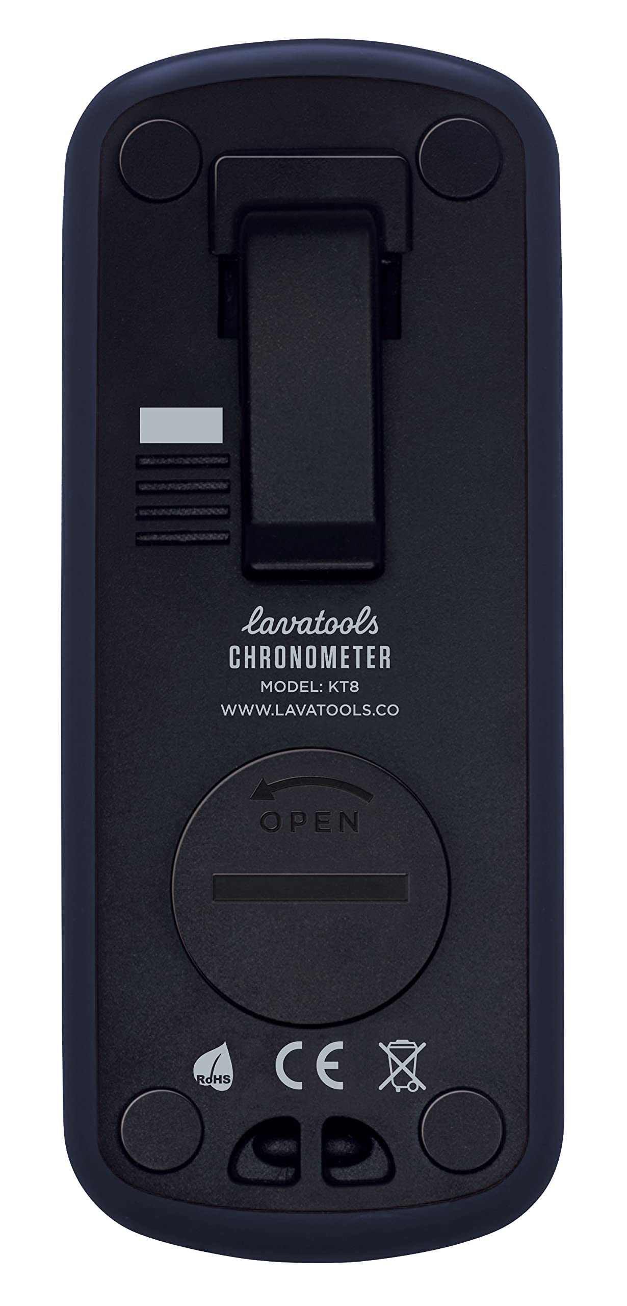 Lavatools KT8 Digital Kitchen Dual Timer & Stopwatch, Backlight, Ultra Loud Alarm, Mute Function, Quick-Set Buttons, Hang Hole, Magnetic for Cooking and Classroom with Lanyard