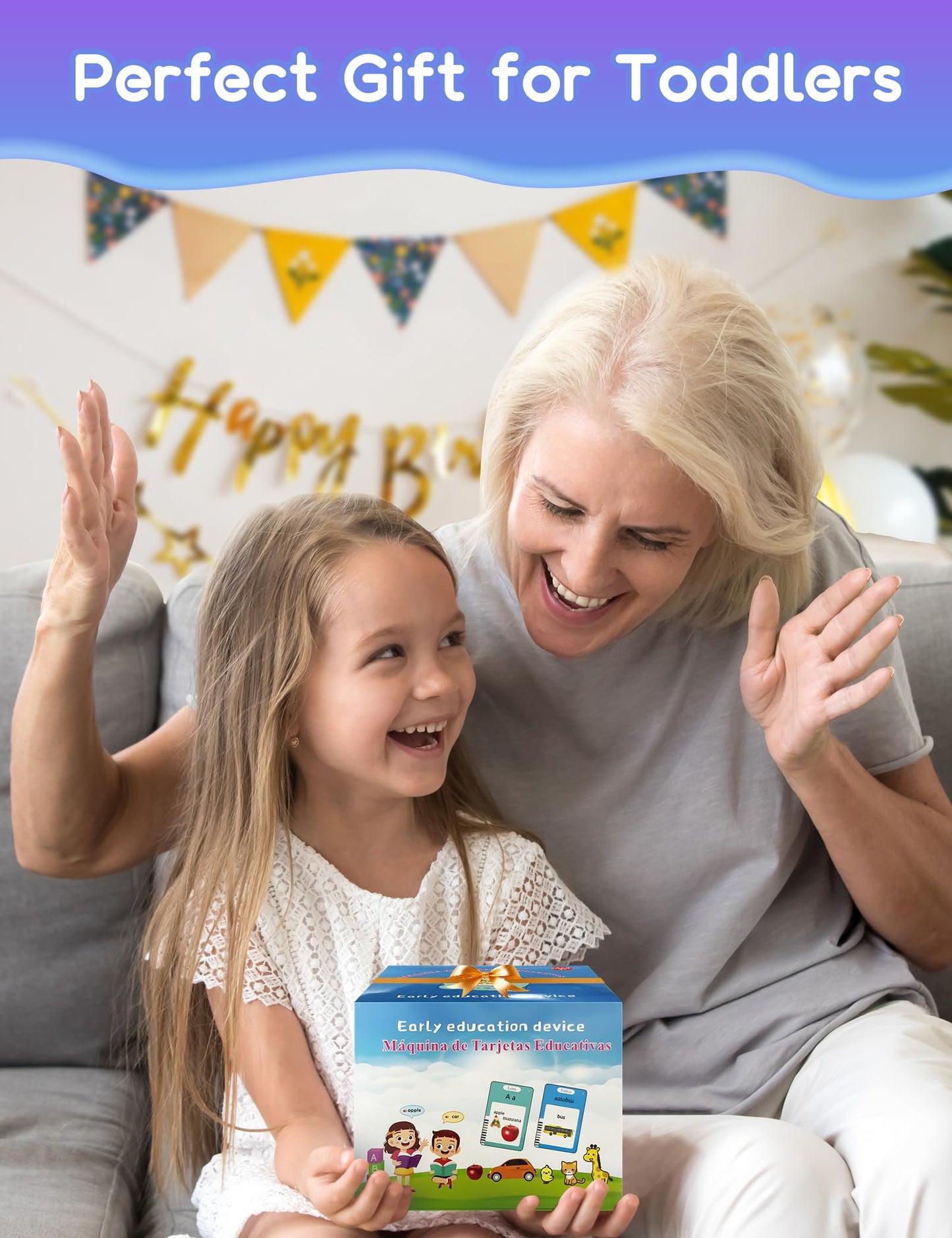 Portuguese and English Talking Flash Cards for Kids, 510 Sight Words Bilingual Learning Toys for Toddlers, Autism Pocket Speech Therapy Toys, Brazilian Português Vocabulary Educational Flashcards