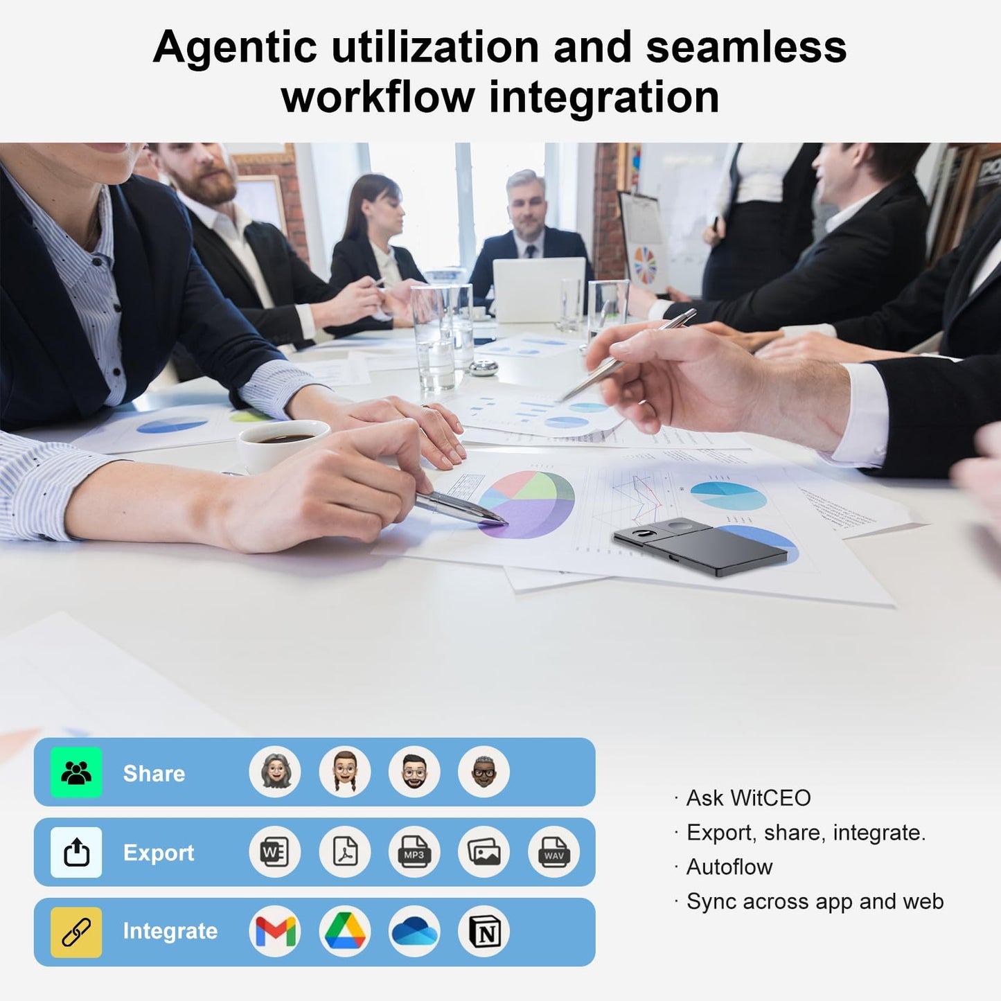 Yiugae Note AI Voice Recorder Personal Assistant AI Transcribe & Summarize Support 126 Languages 64GB Portable AI Note Taking Assistant for Phone Calls, Meetings＆Interveiws, Magnetic