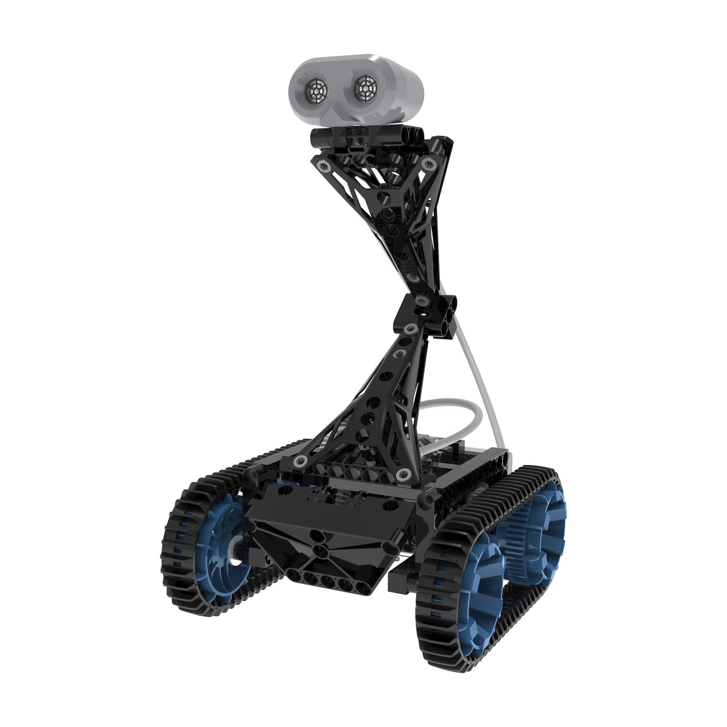 Thames & Kosmos | Robotics Smart Machines: Tracks & Treads | for Kids 8+ | STEM Kit Builds 8 Robots | Color Manual to Help with Assembly | Requires Tablet or Smartphone | Parents' Choice Silver Award
