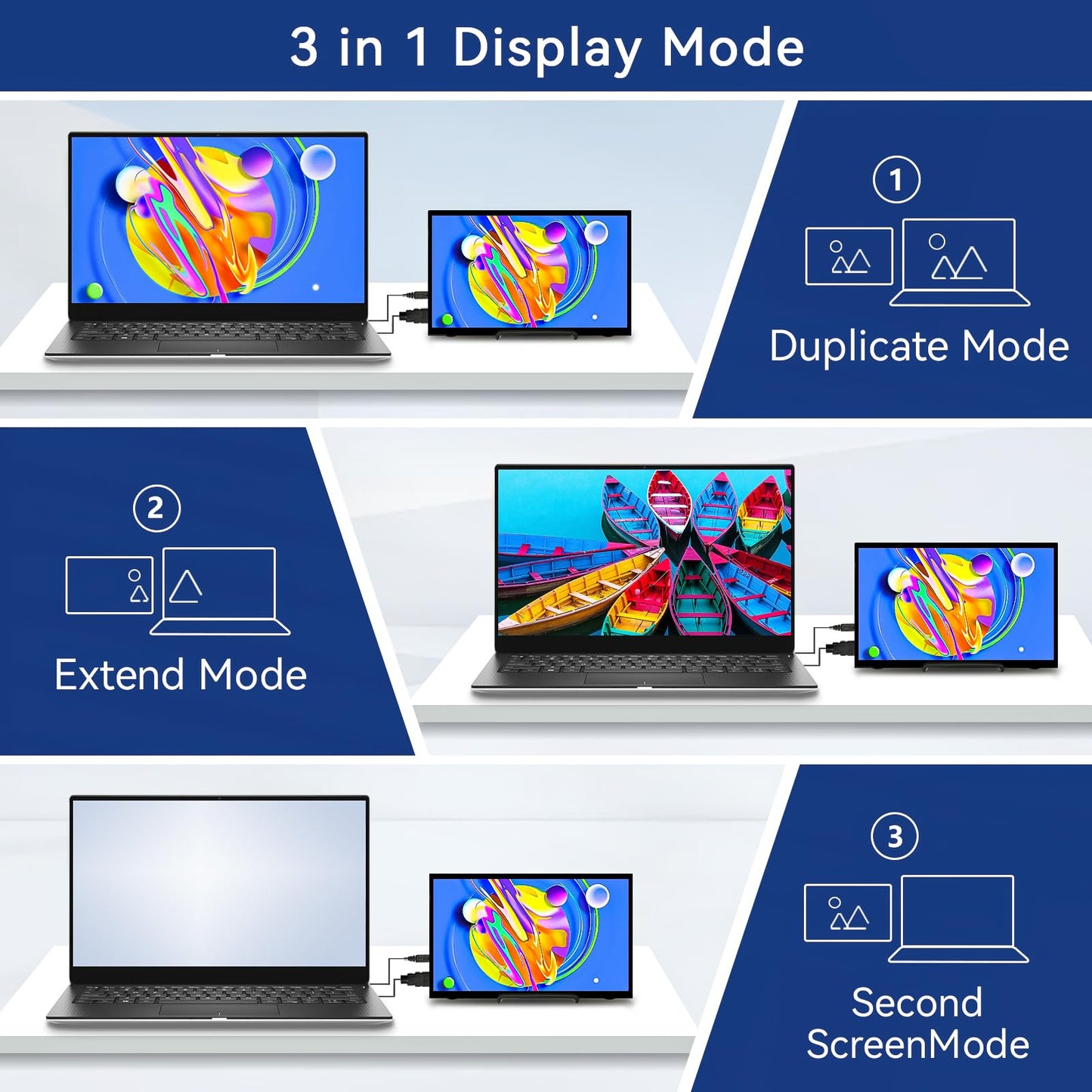 HAMTYSAN 11.6 Inch Raspberry Pi Screen FHD 1366x768 Touchscreen Monitor IPS Second Screen Display with Dual-Speakers for Raspberry Pi 5/4/3/2/ Win11/10/8/7 Jetson Nano