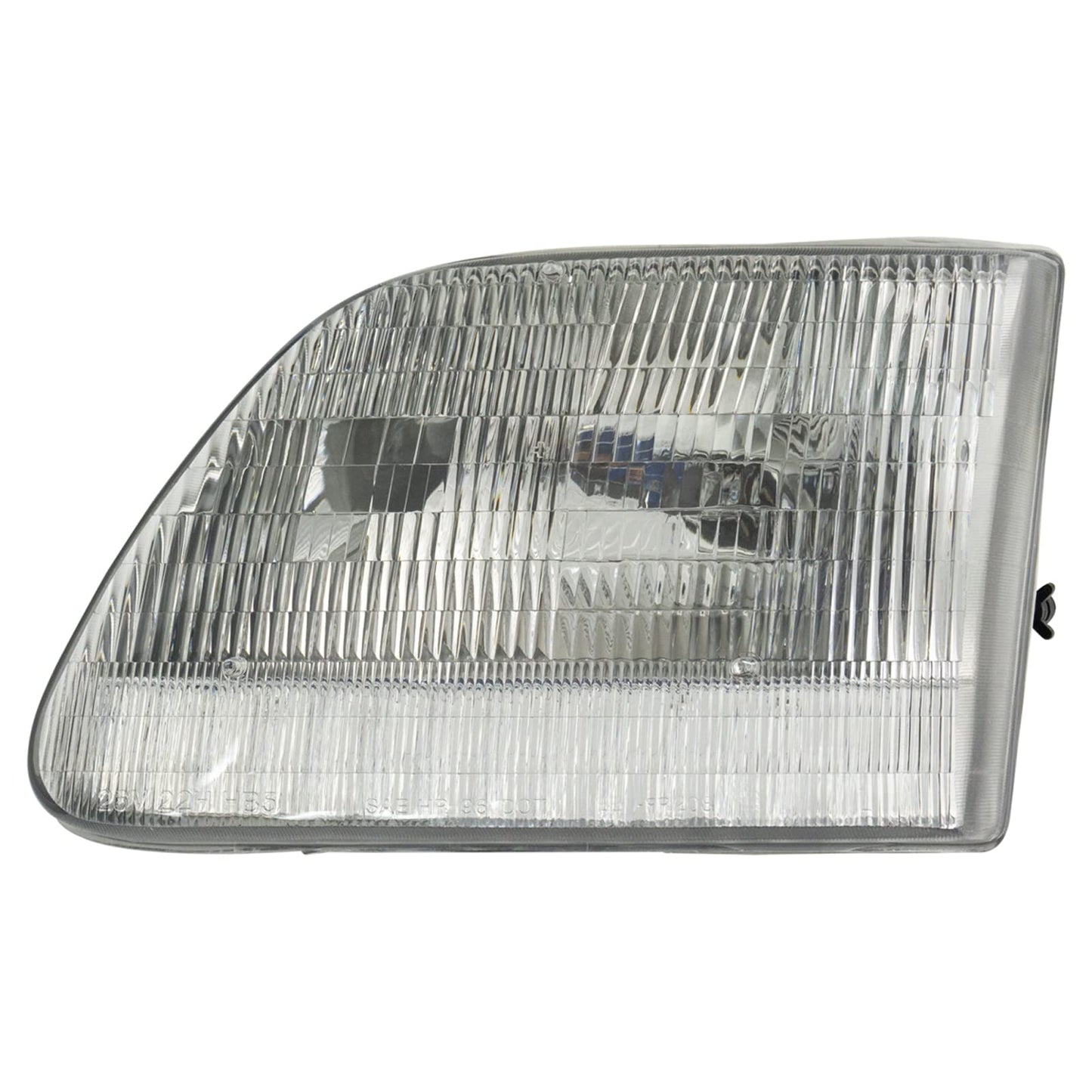 TRQ 6 Piece Headlight & Tail Light Assembly Set for 1997-2003 Ford F150, Clear, Model LKA55995