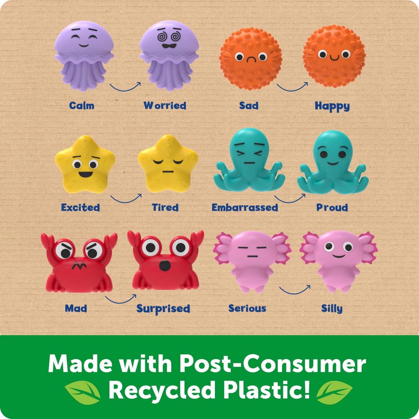 Learning Resources Ocean Emotions Seashells, Ocean Animals Figures, Seaside Game, Sand Toys, Sensory Toys, Sensory Bin, Toddler Outdoor, Preschool Classroom Must Haves, Montessori