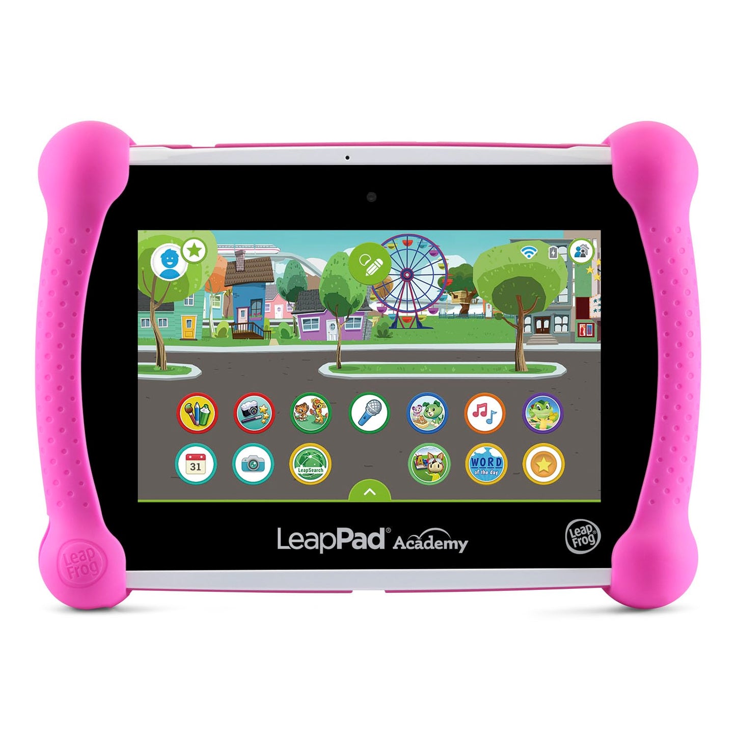 LeapFrog LeapPad Academy Kids’ Learning Tablet, Pink