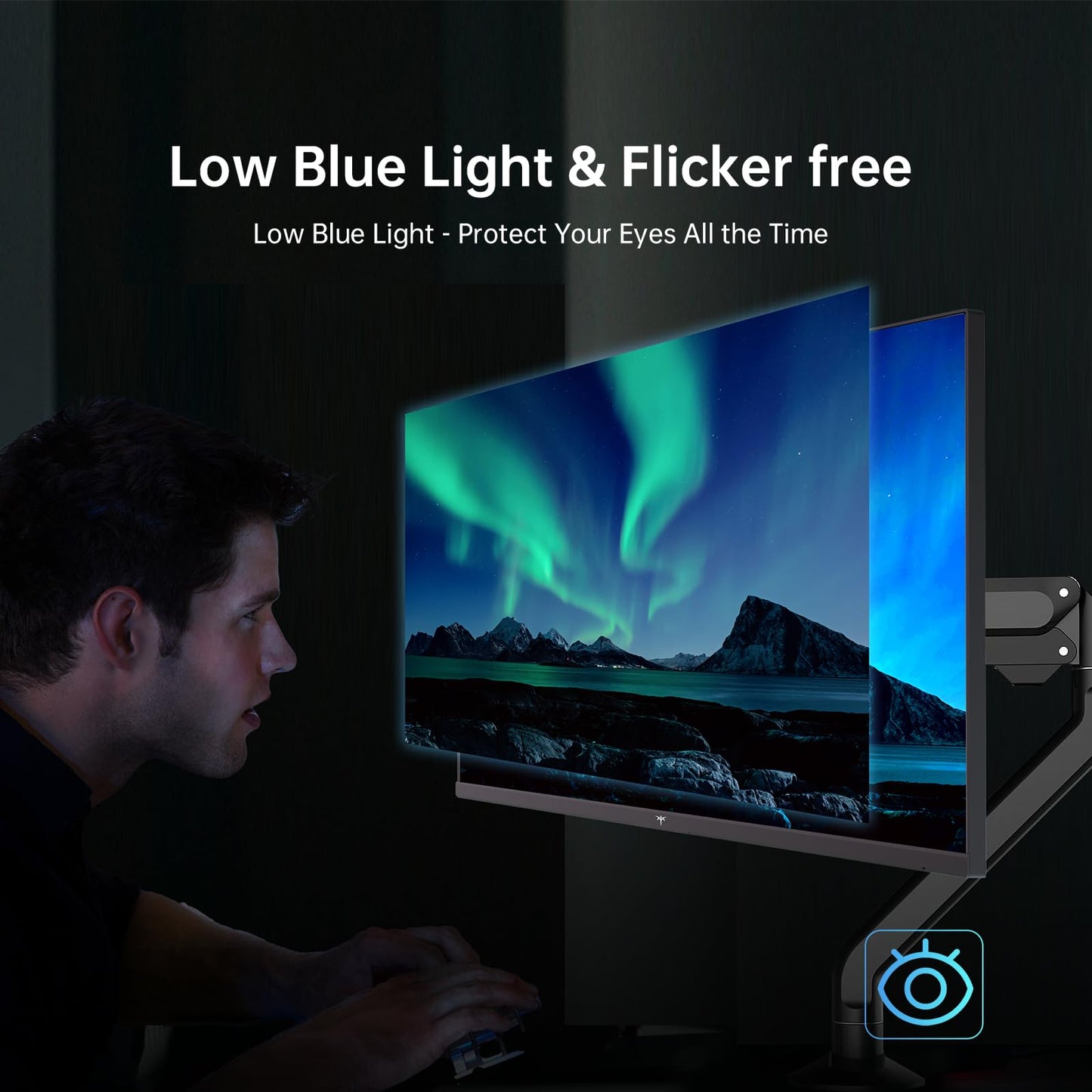 KTC 32 Inch 2K Monitor 120Hz, 1440P IPS Computer Monitor, Frameless QHD PC Monitor for Office & Gaming, Eye Care, G-Sync/FreeSync, 109% sRGB, HDR, HDMI/DP, Tilt Adjustable, VESA Mountable, H32T13