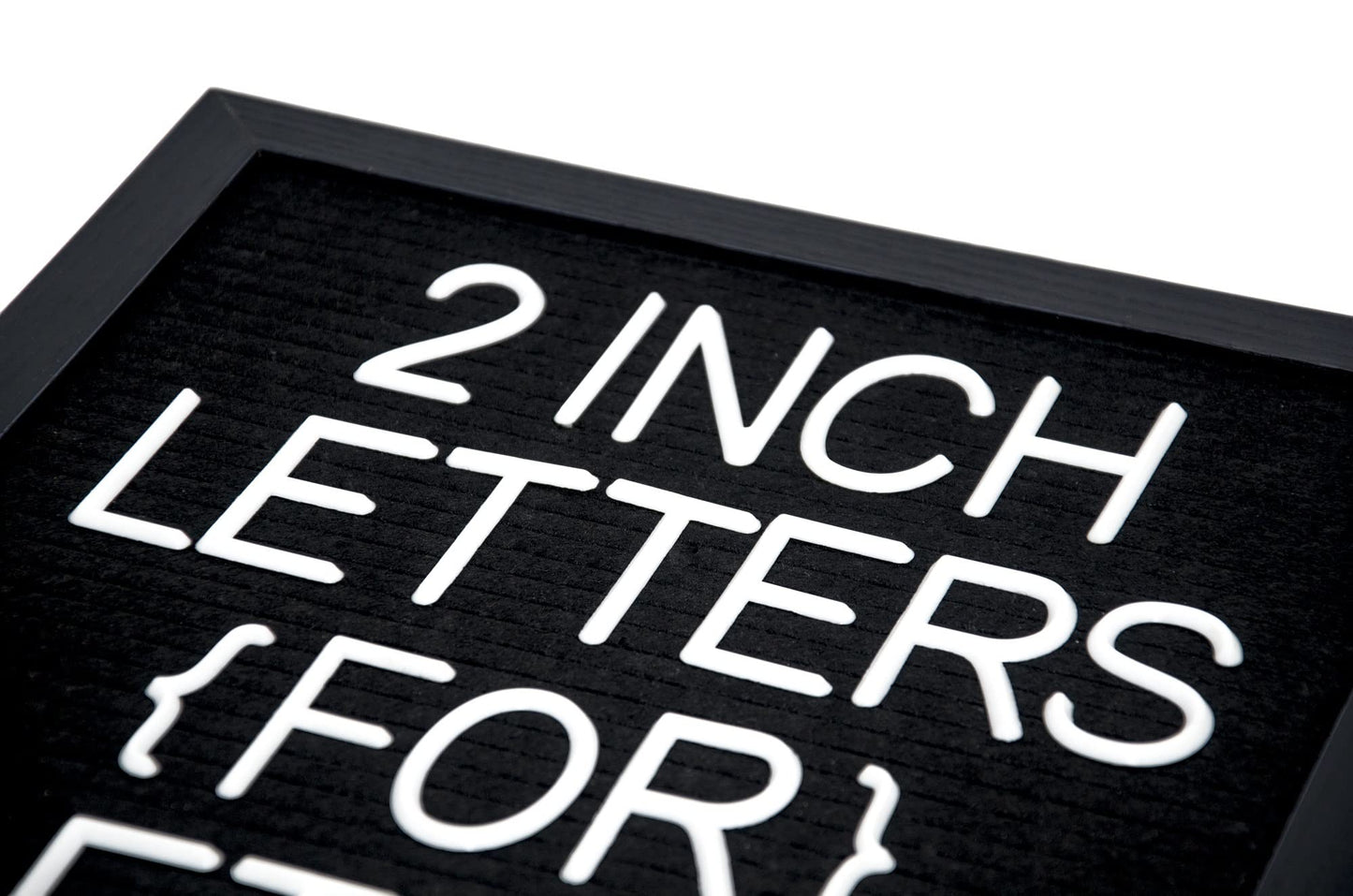 G GAMIT Felt Letter Board Letters Set - 227pcs 2 inch Tall Letters