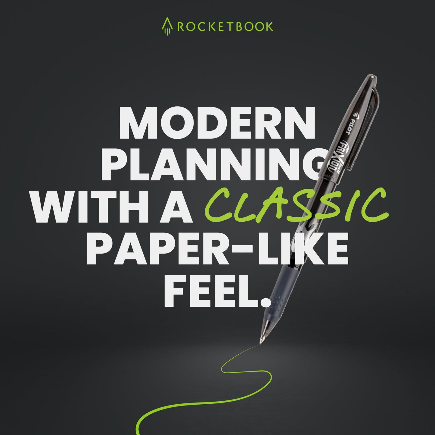Rocketbook Flex Reusable Planner, Smart Undated, Daily, Weekly, Monthly, Annual Calendar Templates, Letter Size 8.5x11, Black (Pack of 1)