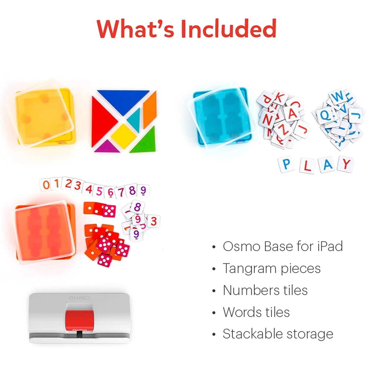 Osmo Genius Starter Kit for Kids Ages 6–10 | 5 Educational Learning Games | iPad Compatible | Educational STEM Learning System | Base Included
