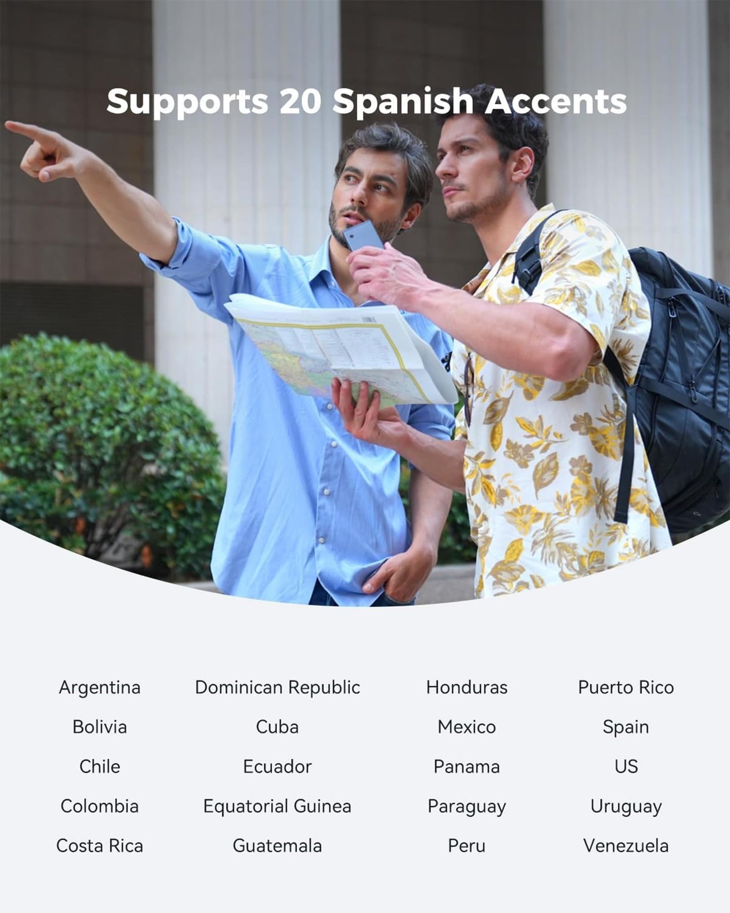 Jarvisen Language Translator Device, Two-Way Instant Voice Translator for 108 Languages, Real-Time Translation Device with Online Offline Translation, Portable Traductor for Travel, Business
