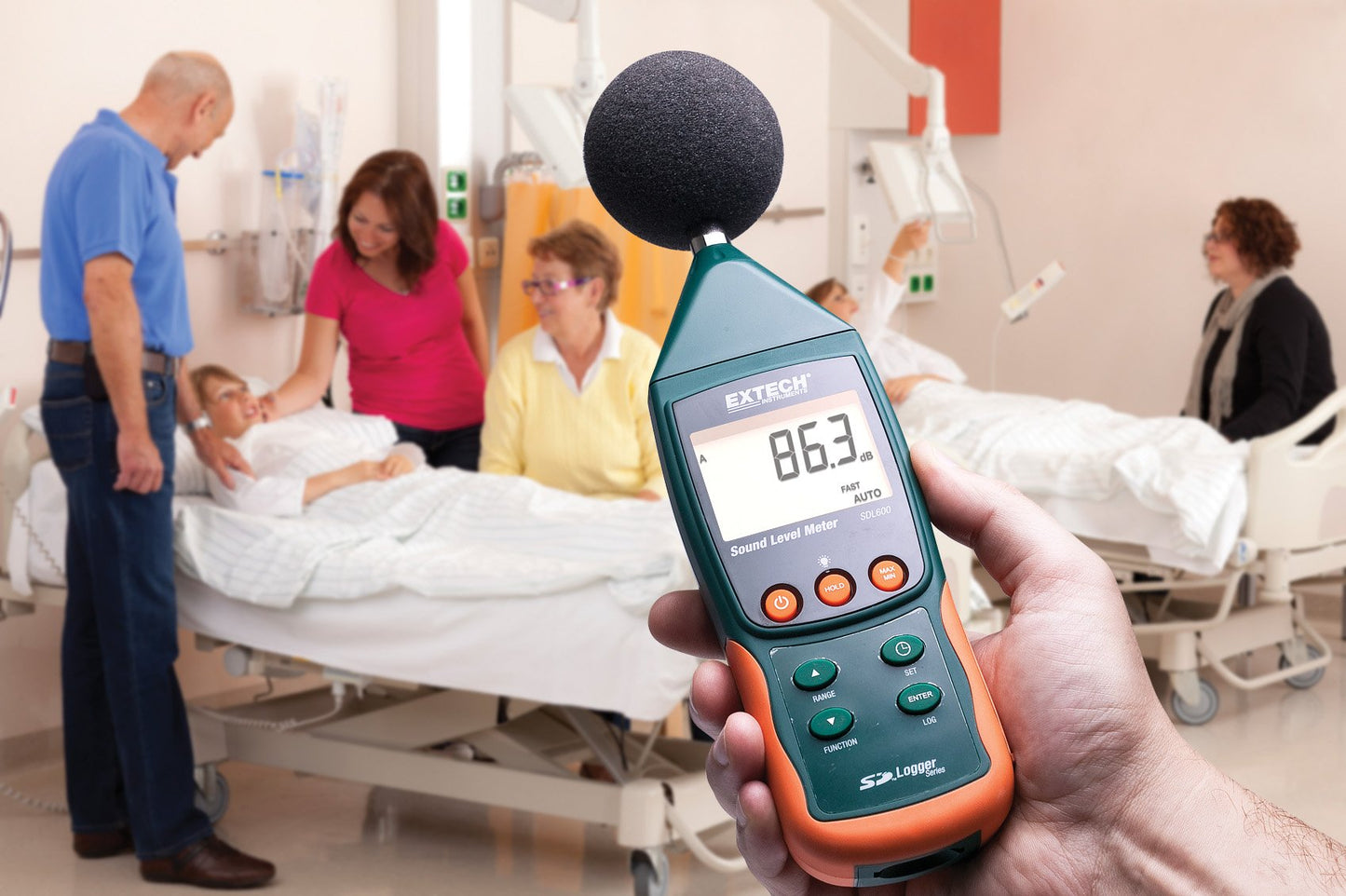 Extech SDL600 - Sound Level Meter & Datalogger