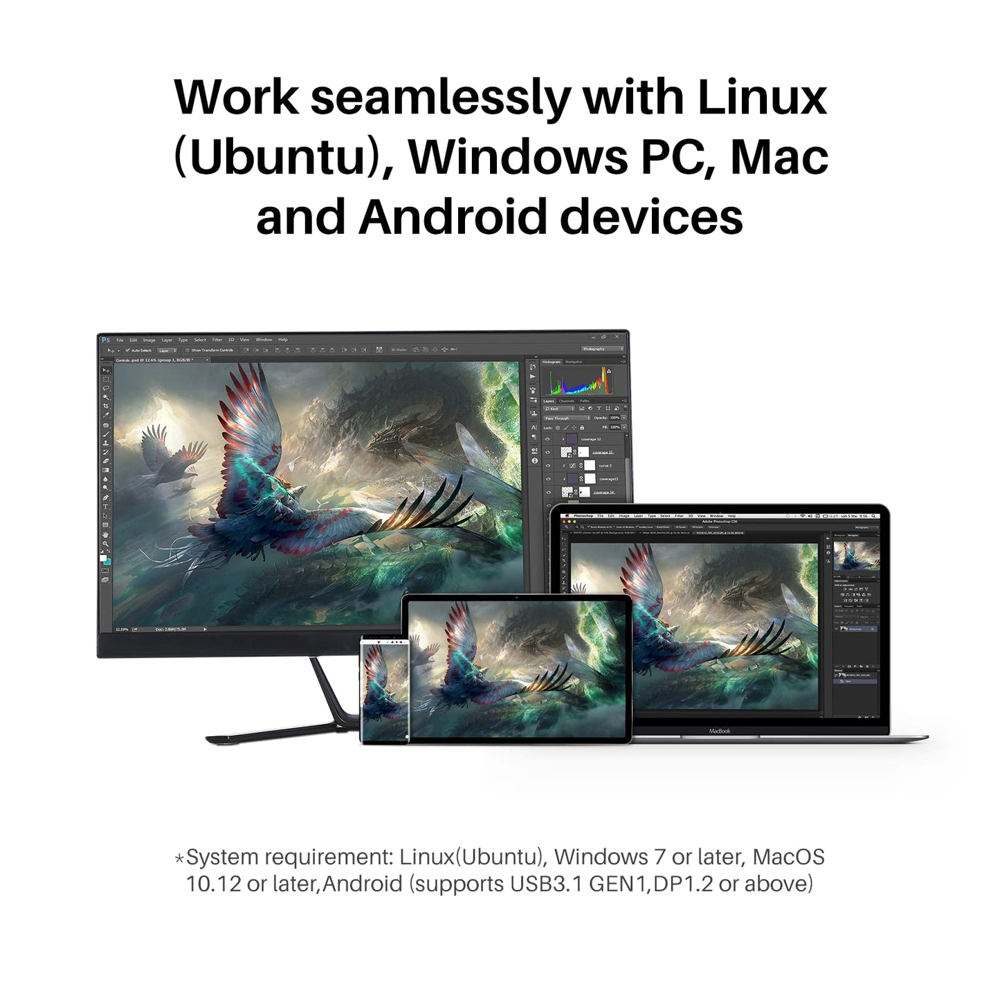 HUION Kamvas Pro 16 Plus 4K UHD Drawing Tablet with Screen Full Laminated 145% sRGB Art Tablet with Battery-Free Stylus, 15.6-inch Graphics Tablet for PC, Mac, Linux, Android