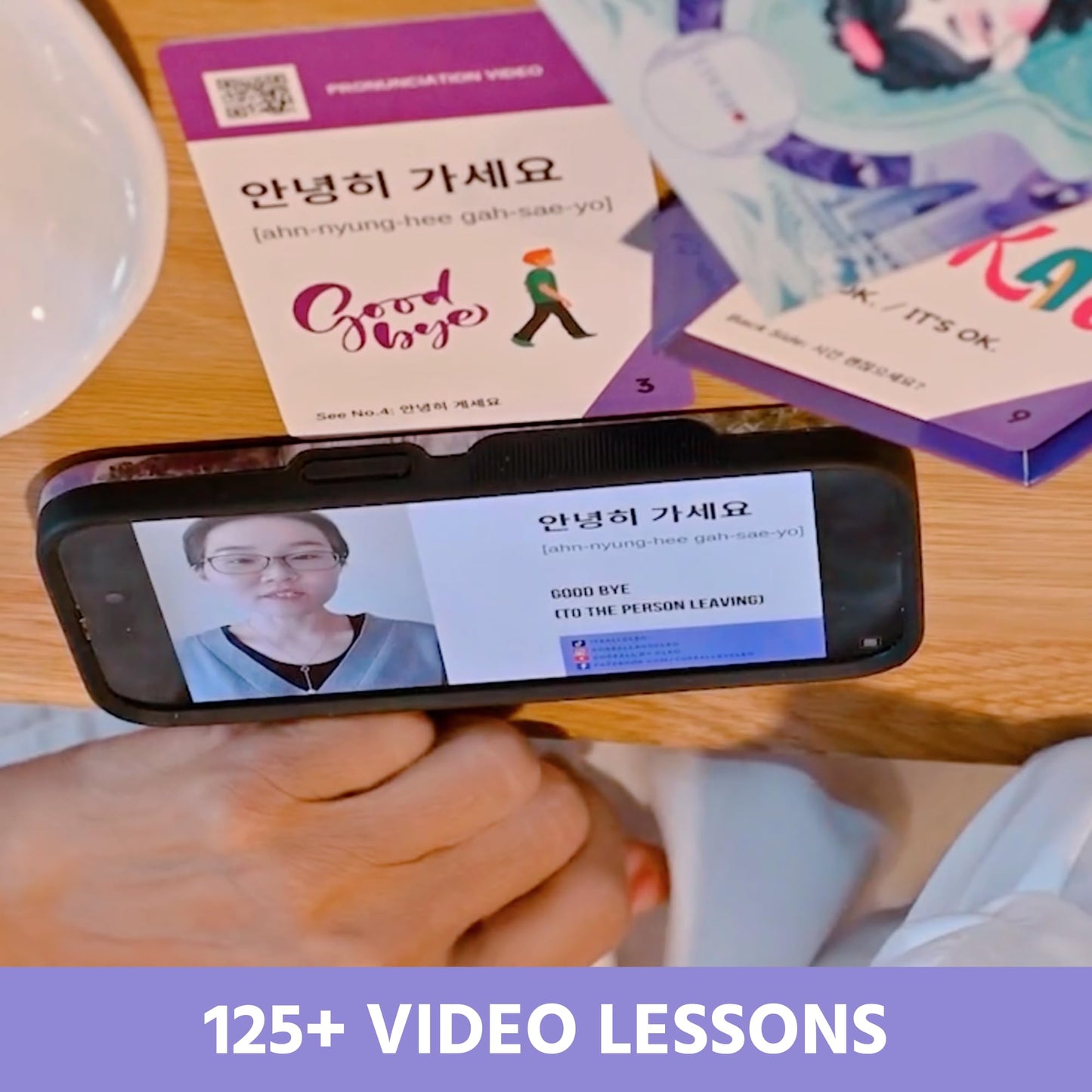 Learn Korean with COREALL Survival Korean Travel Expressions - Flash Cards & Digital Book