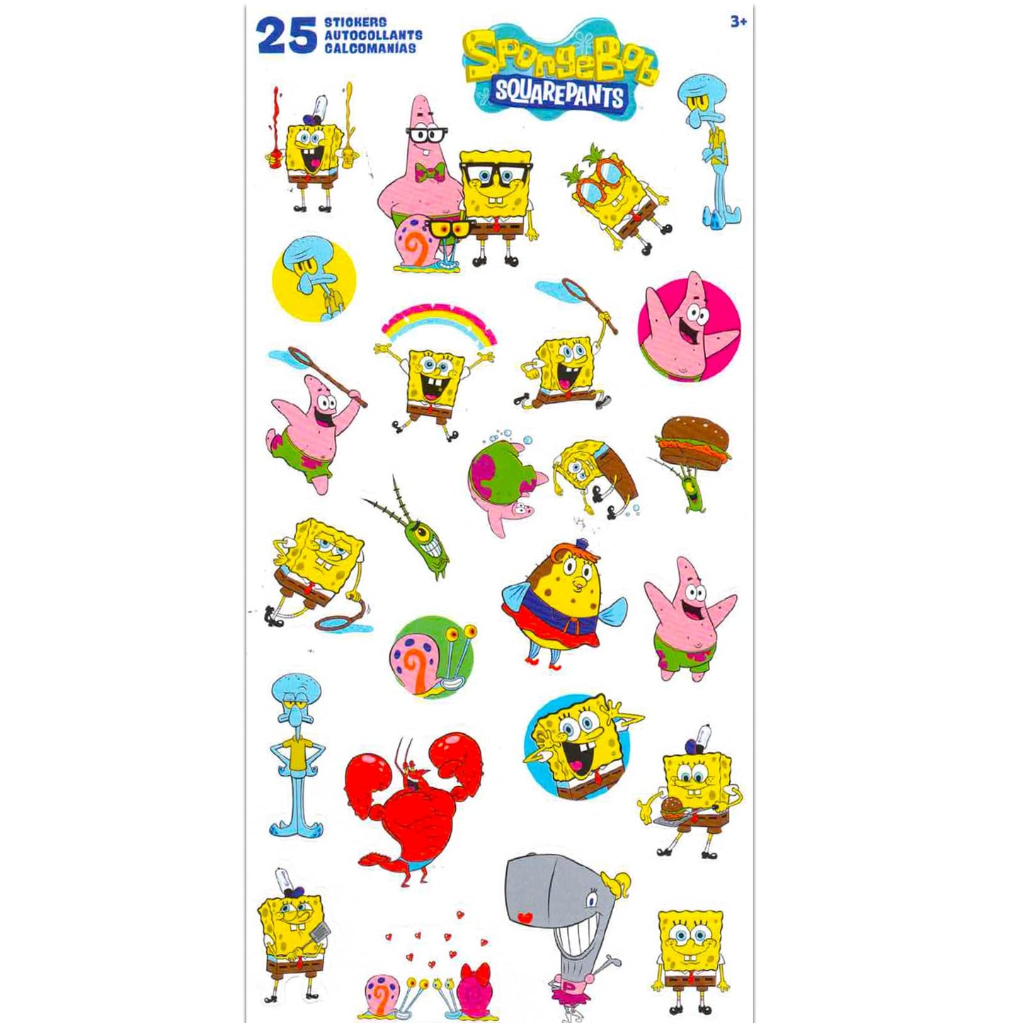 Spongebob Squarepants Spongebob School Supplies Set - Bundle with 2 Spiral Notebooks, Stickers, More Classroom Office Supplies for Kids, Boys, Girls