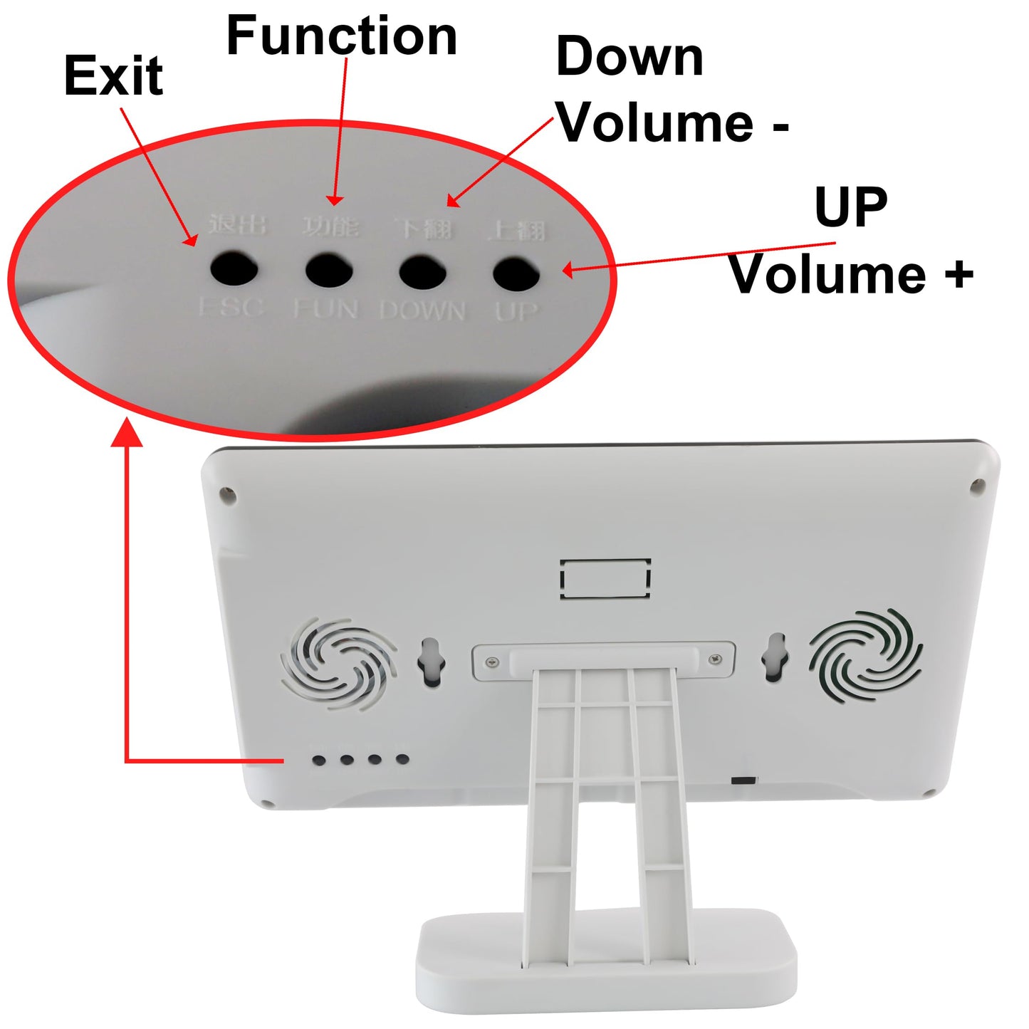 LOUKIENE Wireless Quiz Answer Game Buzzer System Gameplay 262ft for Game Show Family Game Nights Debate Contests in Companies Offices School Contest Classroom Trivia Nights (10 Buttons Set)