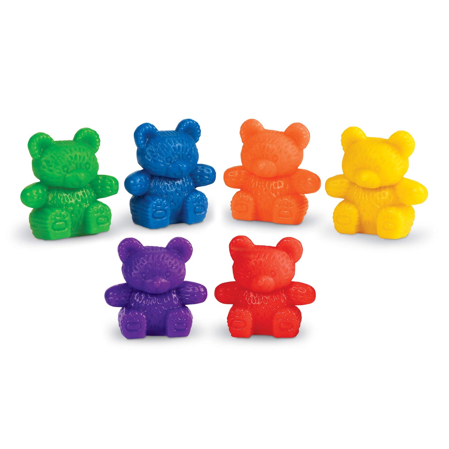 Learning Resources Baby Bear Counters (102 Pieces) and Link 'N' Learn Links (500 Pieces) - Early Math Learning Toys for Ages 3+