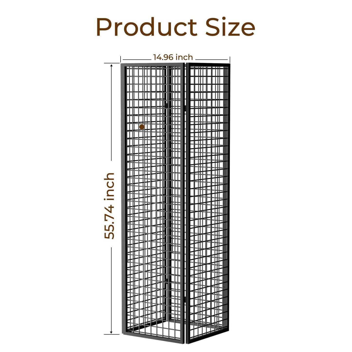 DEMEGA Grid Wall Panels Foldable Gridwall Panel Display Stand Art Show Display Panels for Vendor Events Craft Shows Merch Display