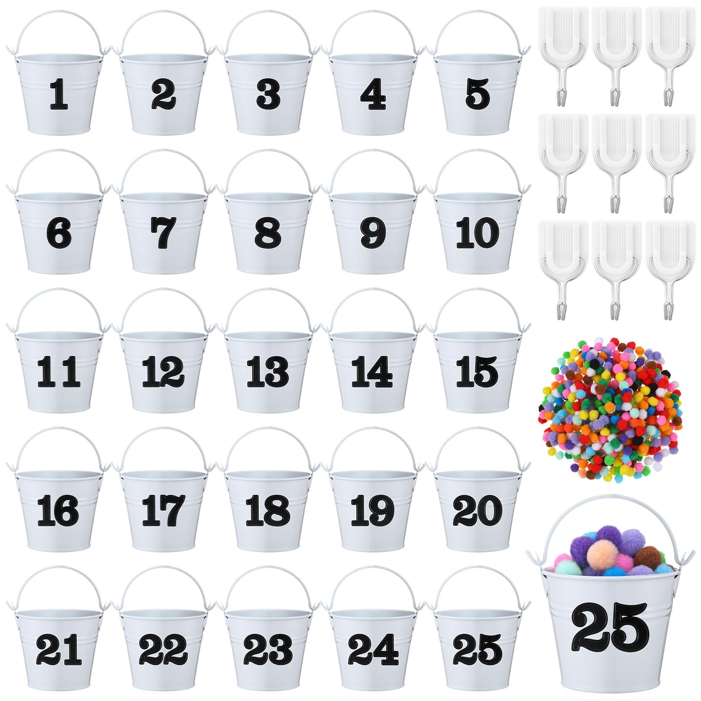JellyArch Classroom Management Tools have You Filled a Bucket Today bucket Filler Activities Positive Behavior Reward Jars Teacher Essentials Preschool Elementary Classroom Must Haves(White)