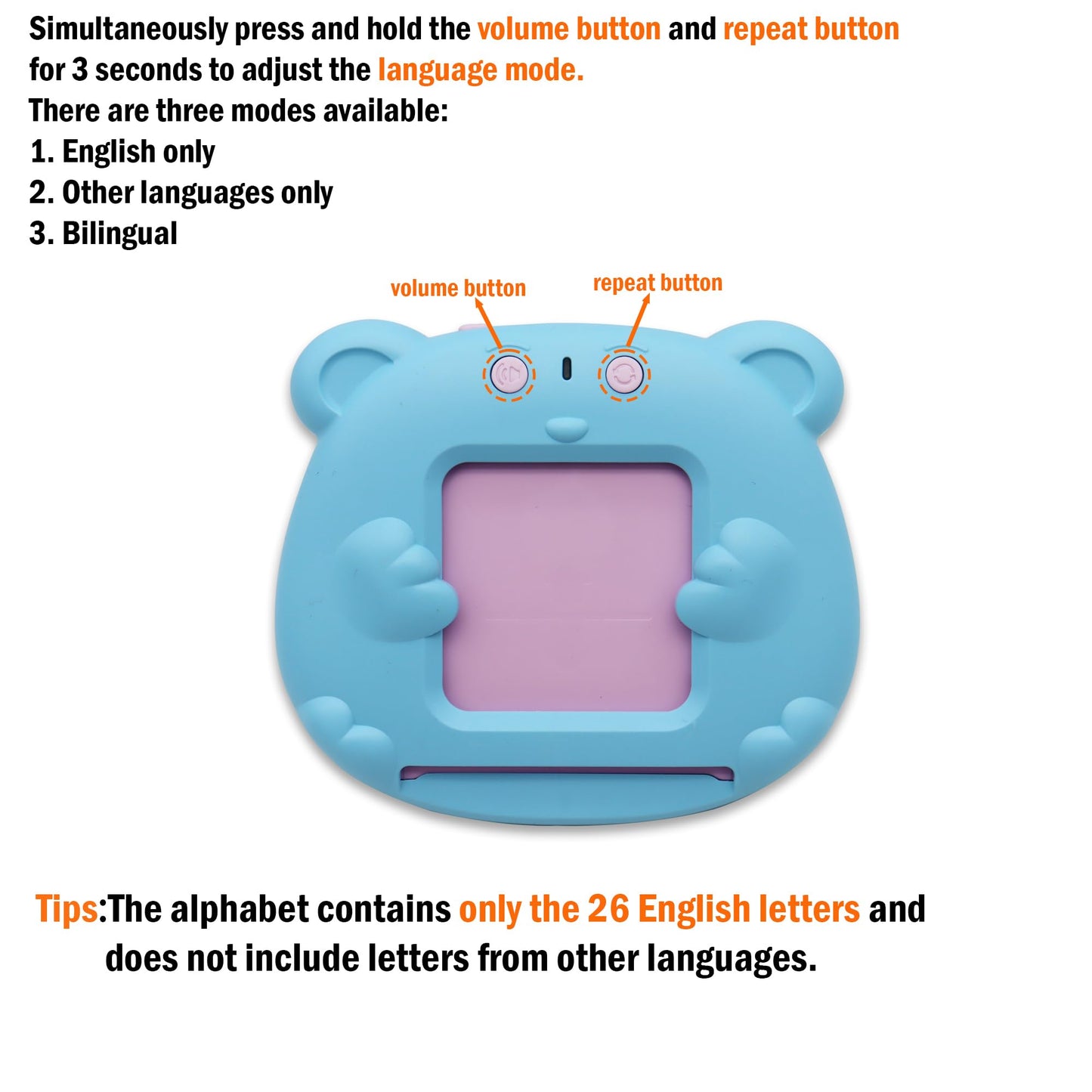 Spanish & English 510 Words Alphabet Bilingual Talking Flash Cards for 3-8 Years Toddlers, Pocket Speech Buddy Therapy Autism Toys, Educational Learning Interactive Toy for Boys Girls Kids Gifts Pink