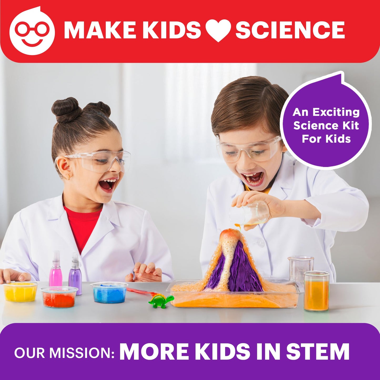 Doctor Jupiter Ultimate Science Kit, Chemistry Set for Kids Ages 8-10-12-14 | Birthday Gift Ideas for Boys & Girls 8,9,10+ Years Old | STEM Toy with 50+ Experiments | Learning & Educational Projects