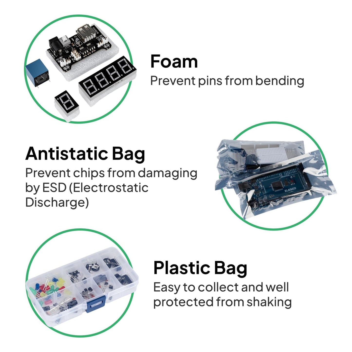 ELEGOO Mega R3 Project The Most Complete Ultimate Starter Kit with Tutorial Compatible with Arduino IDE