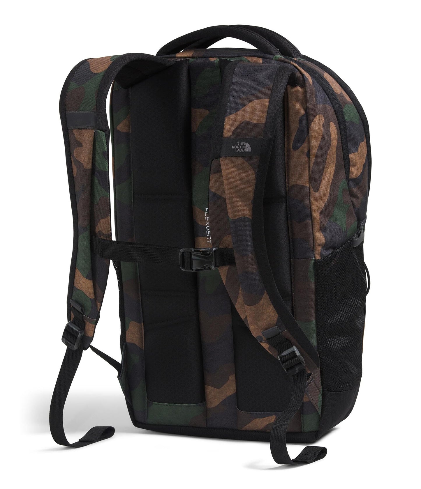 The North Face Jester Everyday Laptop Backpack - Commuter Daypack, Water Repellent, Laptop Sleeve, TNF Black Camo/TNF Black, One Size