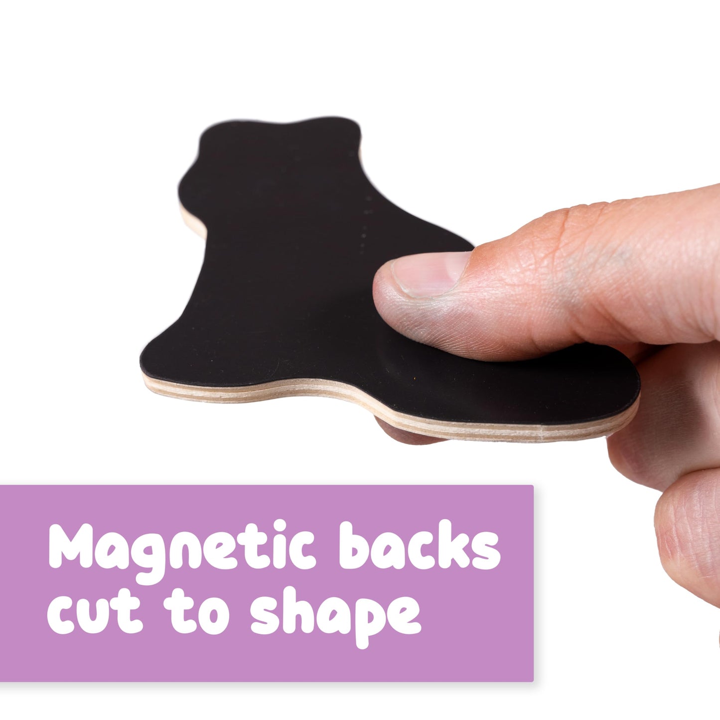 Spark & Wow Wooden Magnets | Animals | Magnets for Kids Ages 2+ | Open-Ended Play | Adhere to Fridges, Whiteboards and More