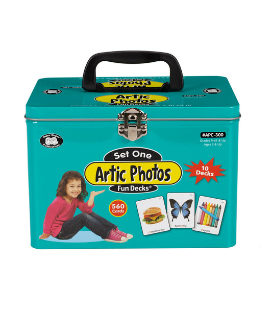 Super Duper Publications | Set of 10 Articulation Photo Flash Cards Fun Decks (Combo Set One) - New Revised Color Photos | Speech Therapy | Educational Learning Resource for Children