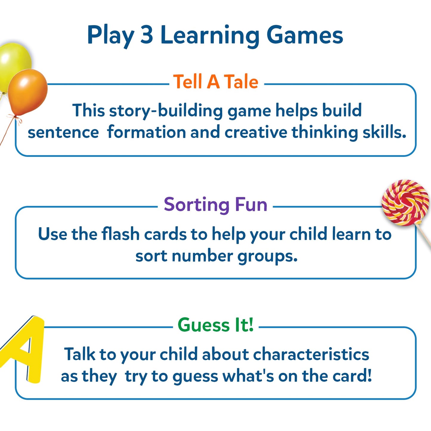 Skillmatics Thick Flash Cards for Toddlers - Letters, Numbers, Shapes & Colors, Montessori Toys, Preschool Learning Activities, Learning Aids, Gifts for Kids Ages 1, 2, 3, 4 Years