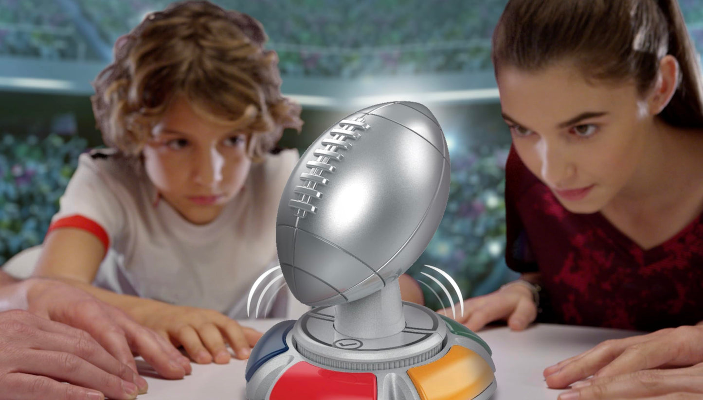 Ultra Pro Fanzone Football Trivia Game - WHO is The Real Fan? Family Party Game Night, Sports Quiz Challenge, Electronic Buzzer, Scoremaster, Gift for Football Fans