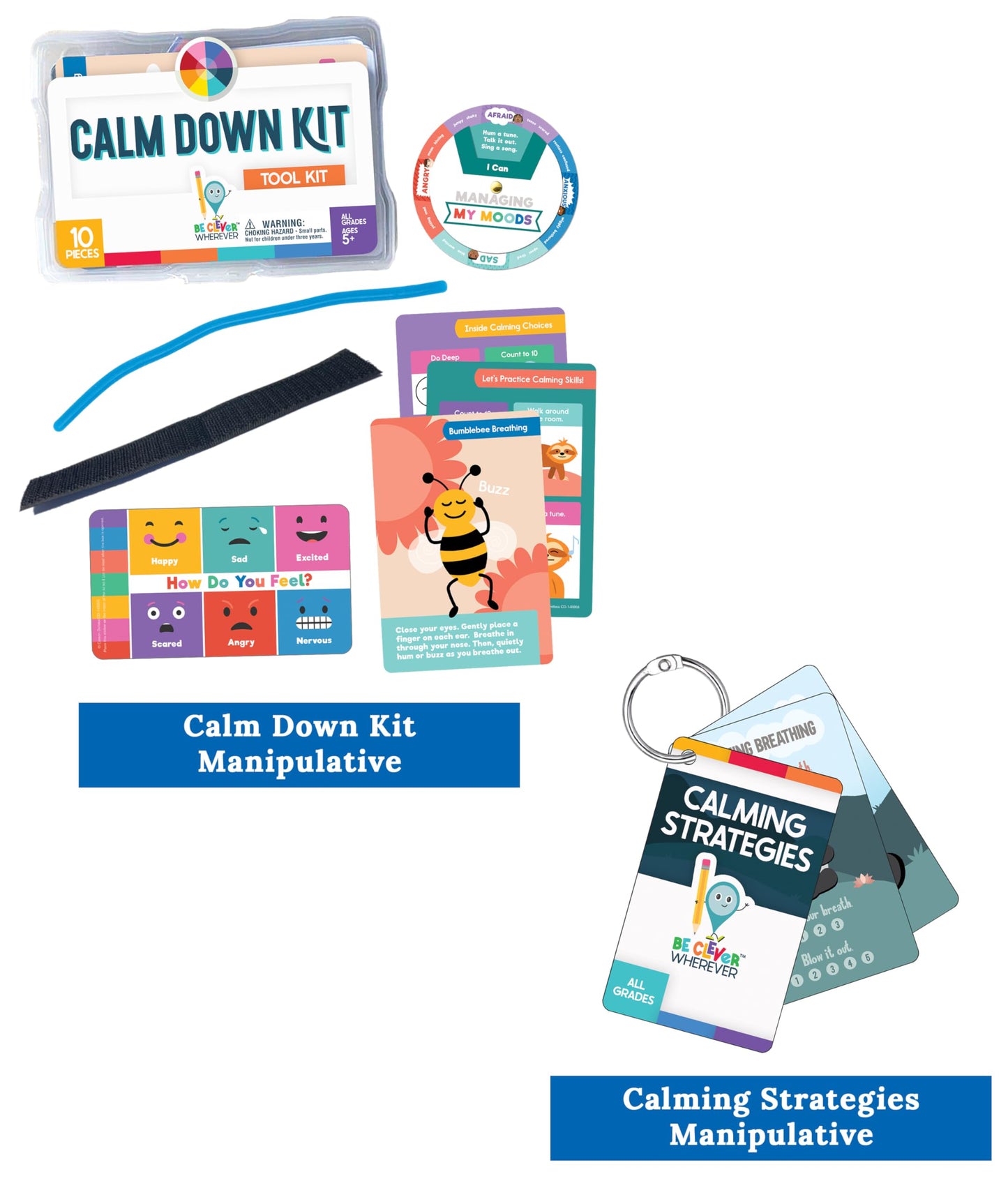 Carson Dellosa We Stick Together 261Pc Classroom Management Set, Colorful Birthday Crowns for Classroom, Motivational Bulletin Board Sets, Feelings Chart, Stickers, Punch Cards & More School Supplies