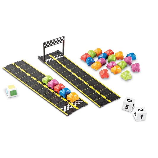 Learning Resources Mini Motor Math Activity Set - Math Manipulatives for Preschoolers, Preschool Board Games, Learning & Education, Addition and Subtraction Games, Counting & Color Sorting