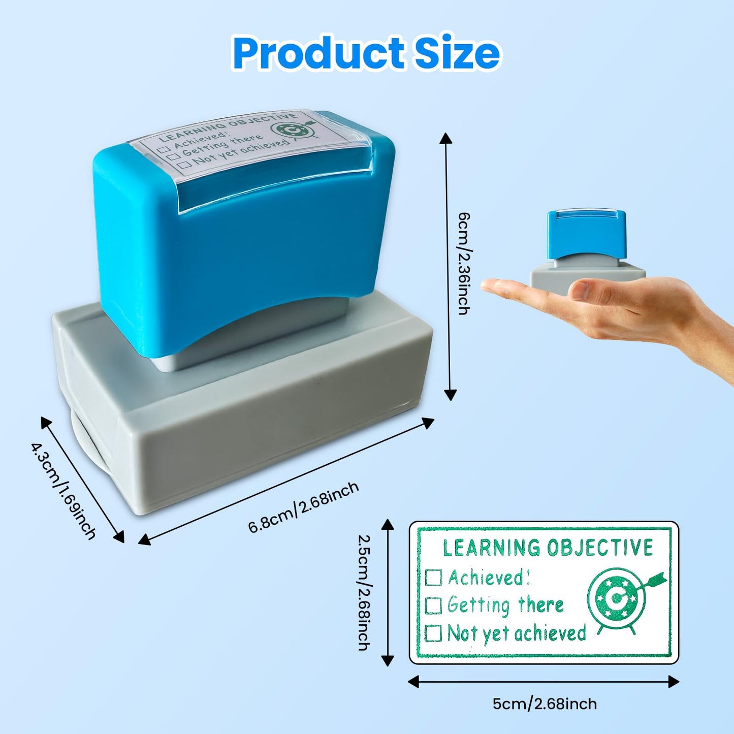 Special Accommodations Stamp for Teachers Classroom SPED Self Inking Stamp, Back to School Teacher Stamps Set Teacher Dormitory Supplies Teacher Must Haves Supplies Rubber Stamp